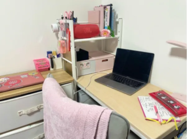 映えないデスク…の写真