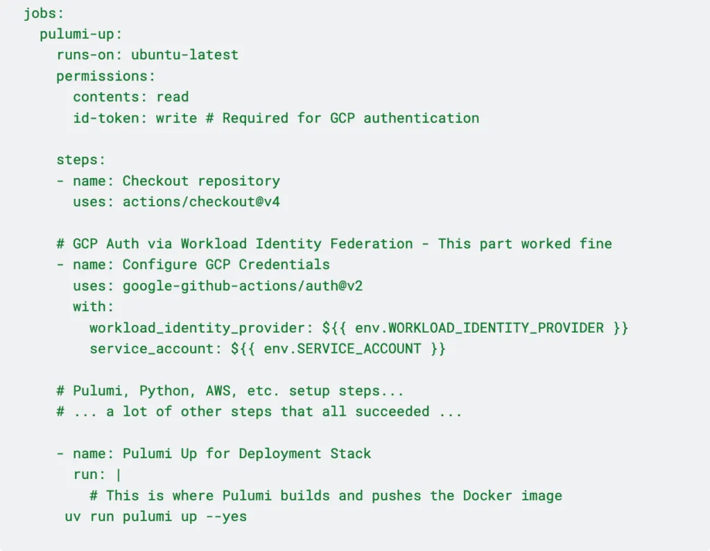 CI/CDパイプライン用Docker認証の設定例