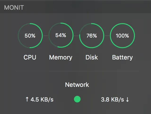 Installの画面