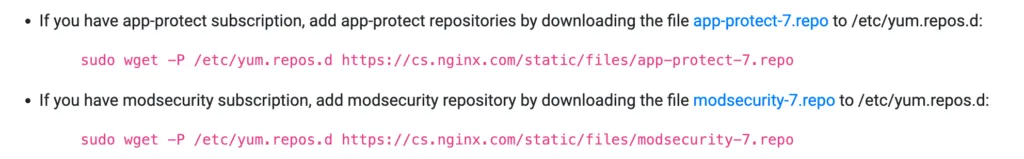 NGINX Plusのインストールの画面（3）