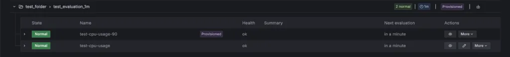 Grafana Serverをsystemctlで再起動したコマンドの実行結果