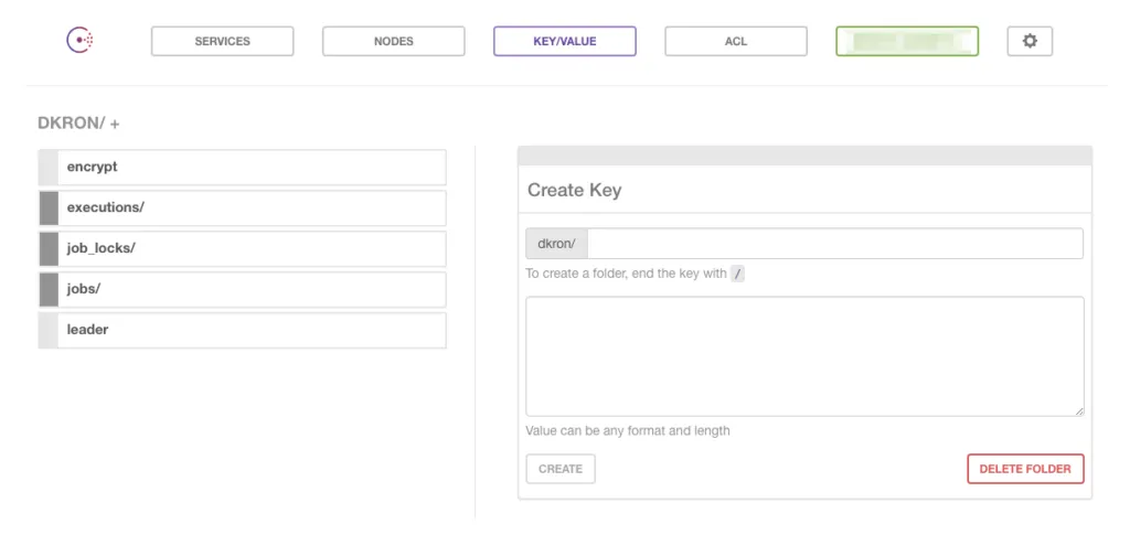 Consul KVに保存されたDkronのデータ