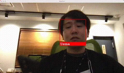 画像を読み込み、顔の特徴値を取得するの写真(2)