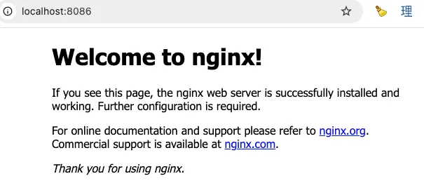 Argo CDに初期バージョンとしてデプロイされたNginx 1.0.0の画面