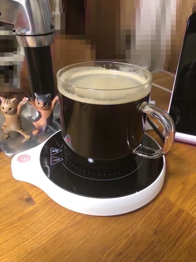 カップウォーマー: GAVAVA カップウォーマーの画面