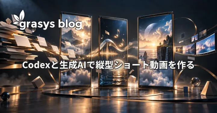Codexと生成AIで縦型ショート動画を作る