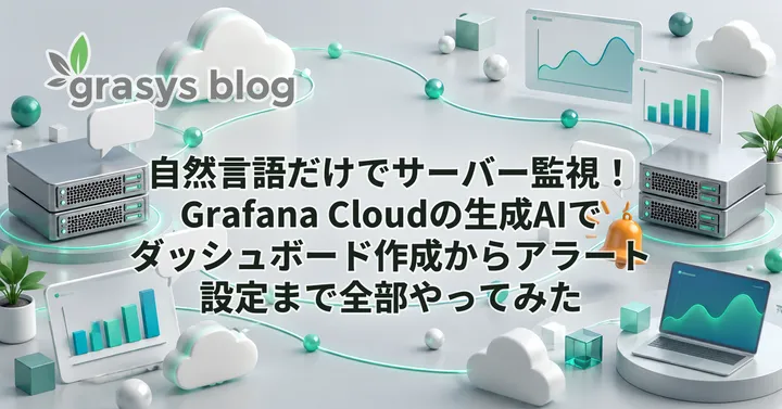 自然言語だけでサーバー監視！Grafana Cloudの生成AIでダッシュボード作成からアラート設定まで全部やってみた