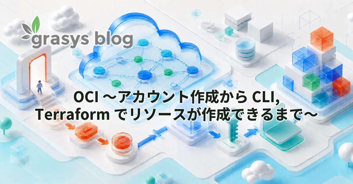 OCI 〜アカウント作成から CLI, Terraform でリソースが作成できるまで〜