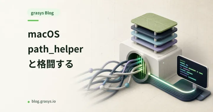macOS path_helperと格闘する