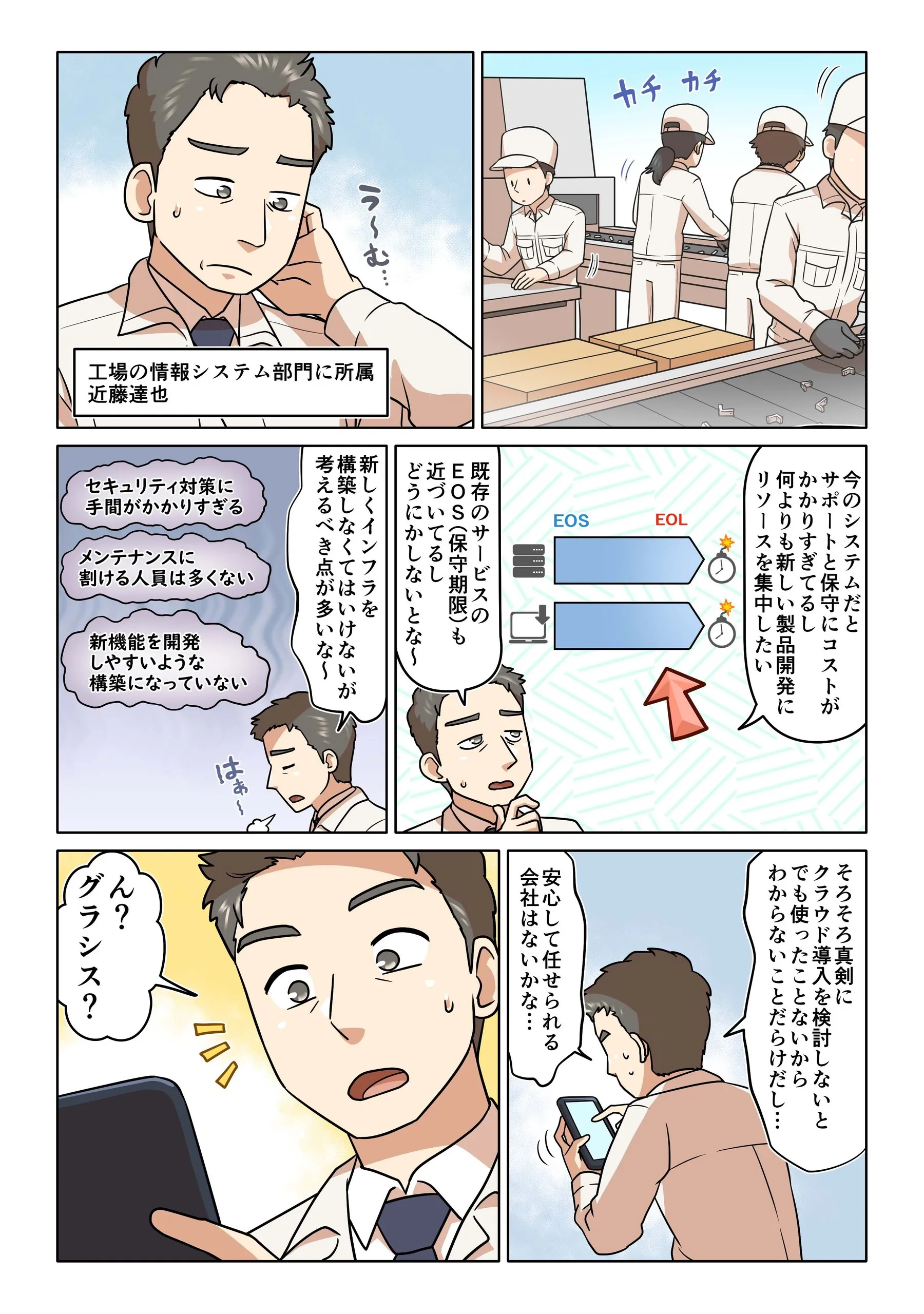 第2話「製造業におけるマイグレーションの課題」1ページ目