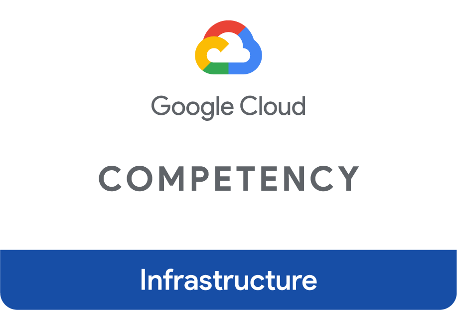 Google Cloud Infrastructure Competency